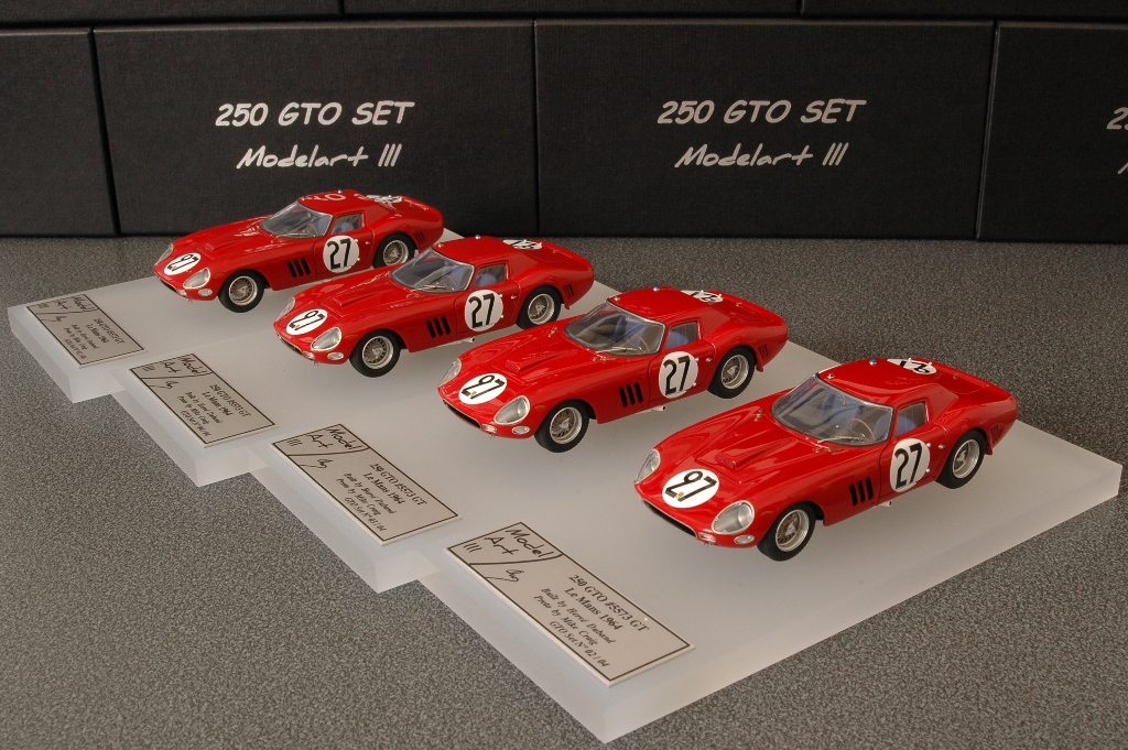 Modelart111 250 GTO Set : #5573 24h Le Mans 1964